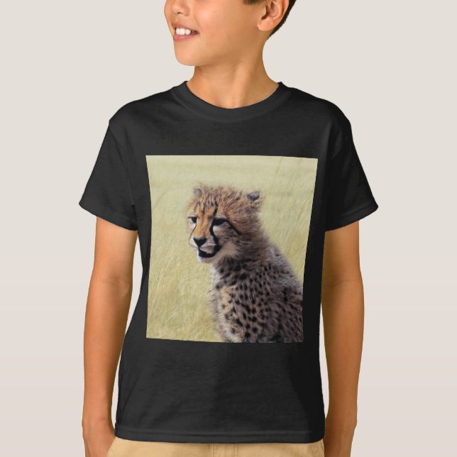 Cute baby Cheetah Cub T-Shirt (Front)