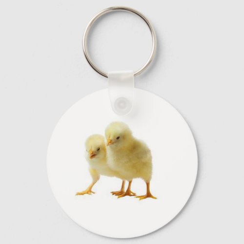 Cute Baby Chicken Keychain