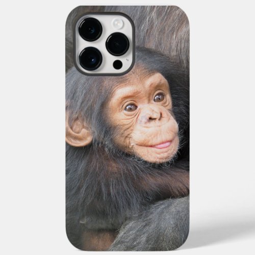 Cute Baby Chimpanzee Photo Case_Mate iPhone 14 Pro Max Case