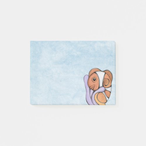 Cute Baby Clownfish Post_It Notes