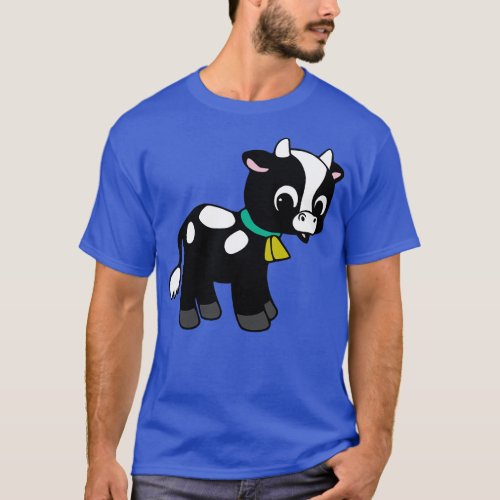 Cute Baby Cow Calf T_Shirt