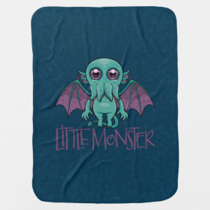 Cute Baby Cthulhu Little Monster Baby Blanket