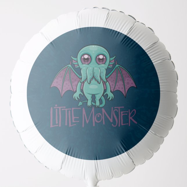 Cute Baby Cthulhu Little Monster Balloon (Front)