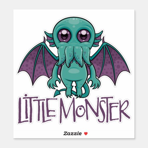 Cute Baby Cthulhu Little Monster Sticker