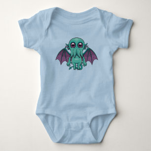 Cute Baby Cthulhu Monster Bodysuit