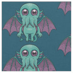 Cute Baby Cthulhu Monster Fabric