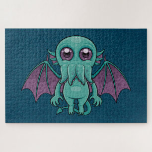 Cute Baby Cthulhu Monster Jigsaw Puzzle