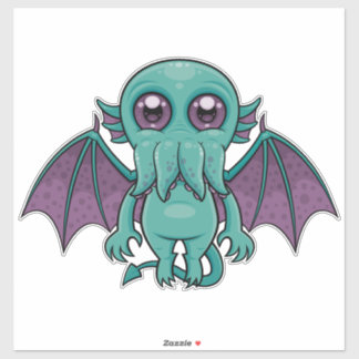 Cute Baby Cthulhu Monster Sticker