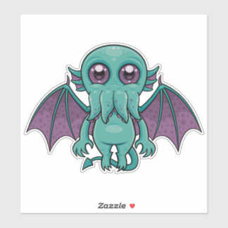 Cute Baby Cthulhu Monster Sticker