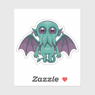 Cute Baby Cthulhu Monster Sticker