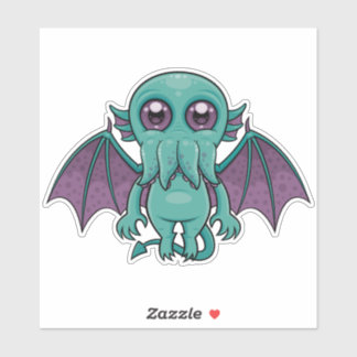 Cute Baby Cthulhu Monster Sticker