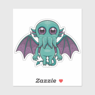 Cute Baby Cthulhu Monster Sticker