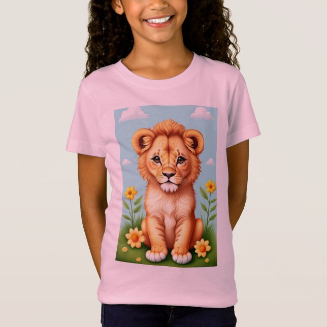 Cute Baby Cub  T-Shirt (Front)