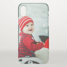 Cute Baby Custom iPhone X Clearly™ Deflector Case