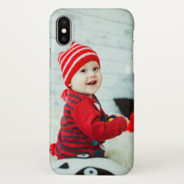 Cute Baby Custom iPhone X Glossy Case