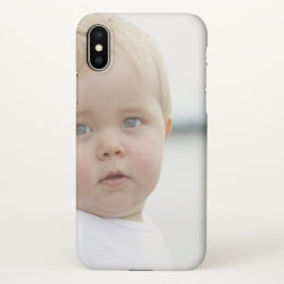 Cute Baby Custom iPhone X Matte Case