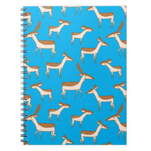 Cute Baby Deer and Family Notebook