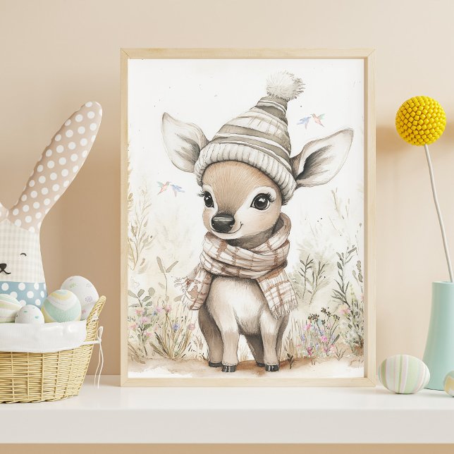 Cute Baby Deer Poster (Creator Uploaded)