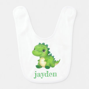 Cute Baby Dinosaur Baby Bib for Toddlers