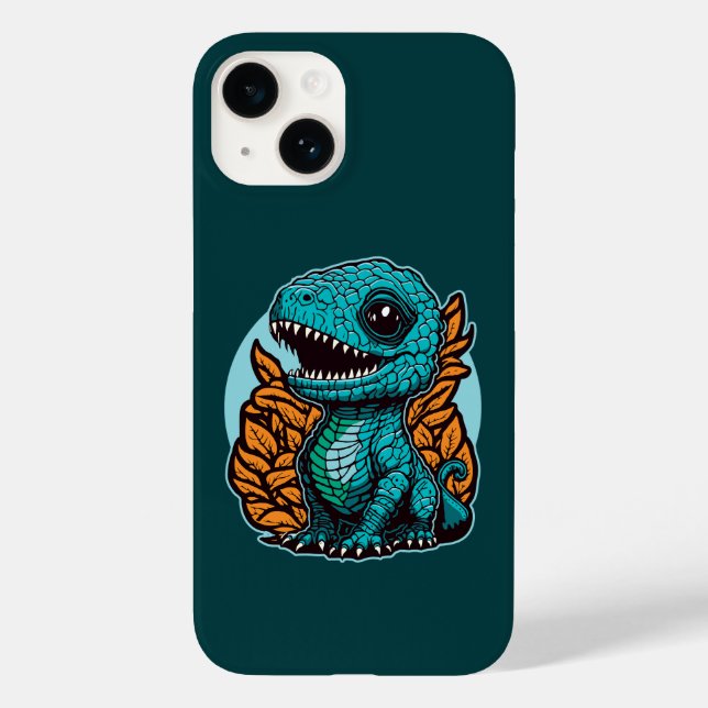 Cute Baby Dinosaur Case-Mate iPhone Case (Back)
