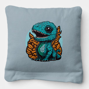 Cute Baby Dinosaur Cornhole Bags