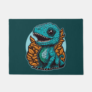 Cute Baby Dinosaur Doormat