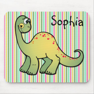 Cute Baby Dinosaur Mousepad for a Girl