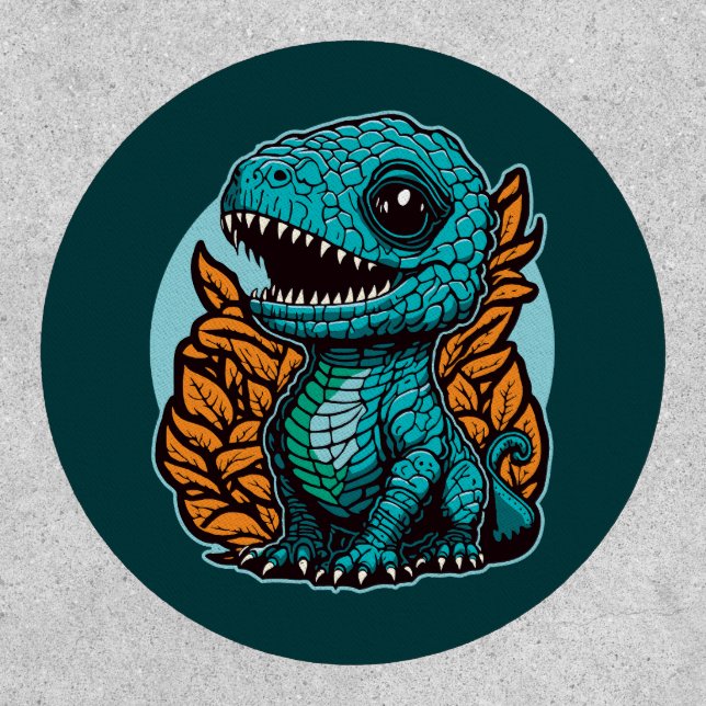 Cute Baby Dinosaur Patch (Front)