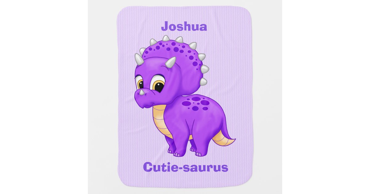 purple dinosaur warmies