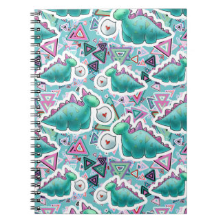 Cute Baby Dinosaurs Pattern Notebook