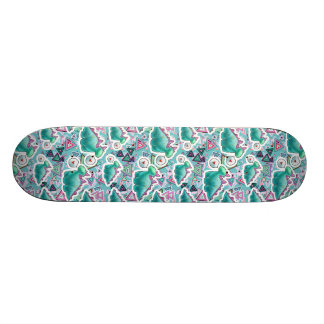 Cute Baby Dinosaurs Pattern Skateboard Deck