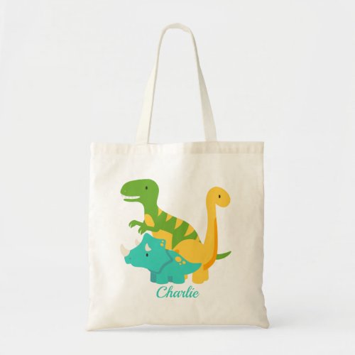 Cute Baby  Dinosaurs Trex Tote Bag