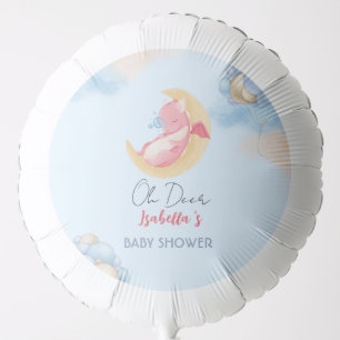 Cute baby dragon dinosaur Balloon baby shower