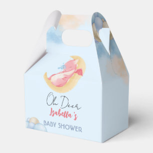 Cute baby dragon dinosaur Balloon baby shower Favor Boxes