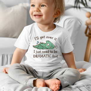 Cute Baby Dragon Drama Queen T-Shirt