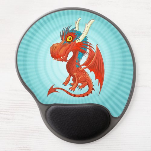 Cute Baby Dragon Gel Mouse Pad
