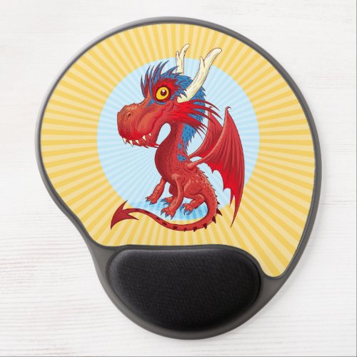 Cute Baby Dragon Gel Mouse Pad