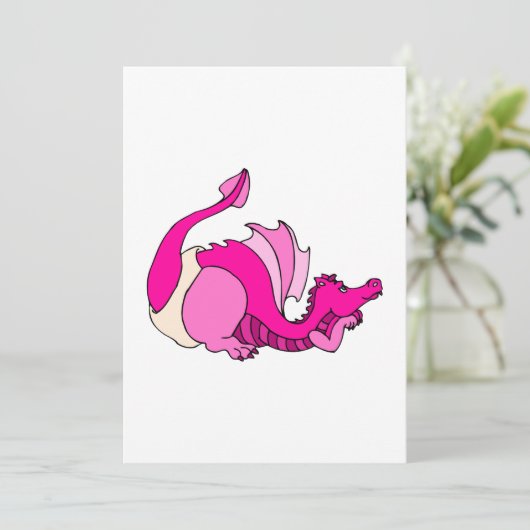 Cute Baby Dragon in Diaper (Standing Front)