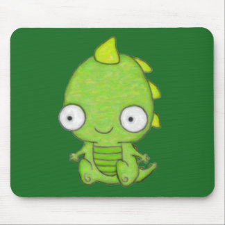 Cute Baby Dragon Mouse Pad