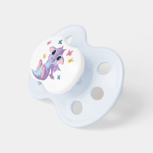 Cute Baby Dragon Pacifier (Front Right)