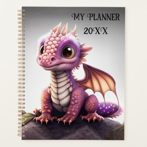 Cute Baby Dragon  Planner