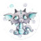Cute Baby Dragon Sticker