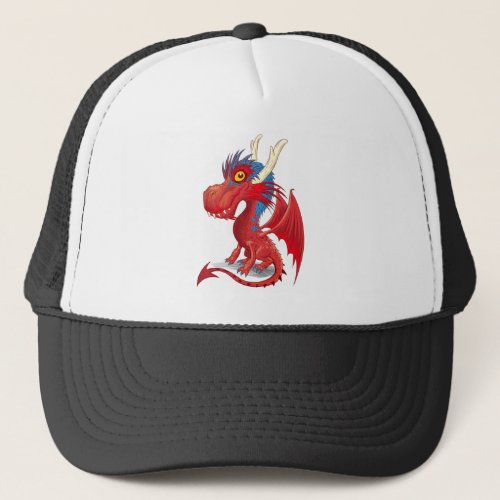 Cute Baby Dragon Trucker Hat