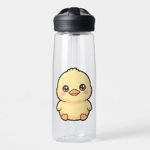 Cute Baby Duck Chick Water Bottle