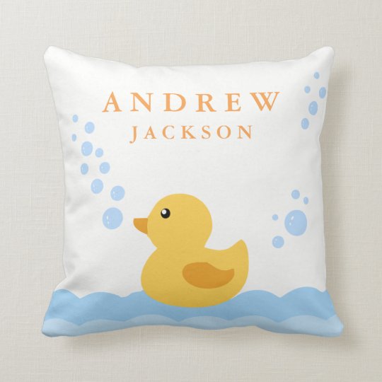Cute Baby Duck Nursery Pillow Cute Baby Duck Nursery Pillow