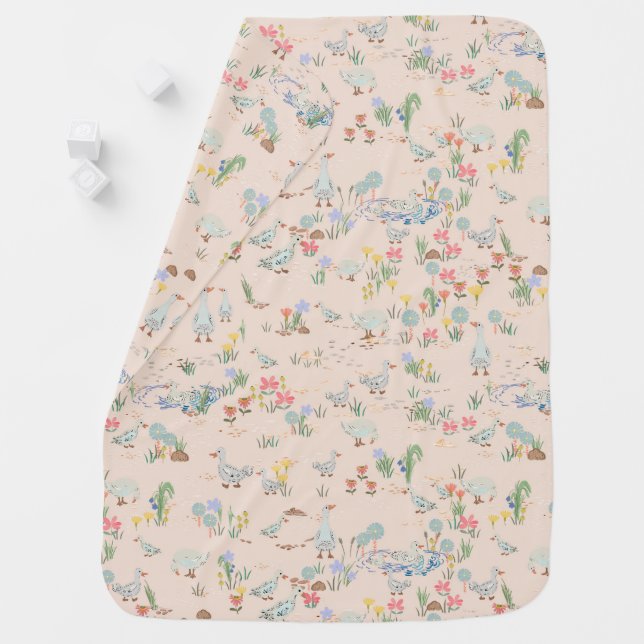 Cute baby ducks blanket (In Situ)