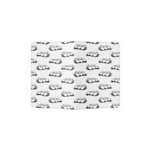 Cute Baby Ducks Pattern Adorable Vintage Ducklings Passport Holder