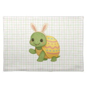Cute baby Easter/Spring Turtle Cloth Placemat