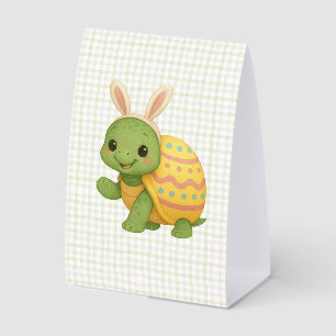 Cute baby Easter/Spring Turtle Paper Table Tent