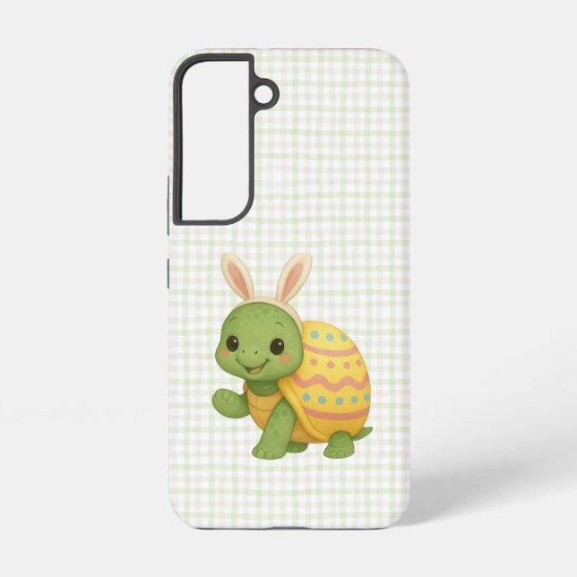 Cute baby Easter/Spring Turtle Samsung Galaxy Case (Back)